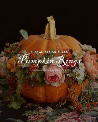 Pumpkin Rings Design Class: Wednesday, October 8 | 5:30 PM