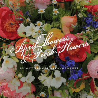 April Showers Floral Class: April 24, 2025 | 5:30 PM - 7:00 PM - Plum Sage Flowers