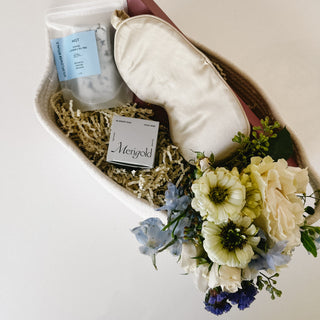 Bliss in Bloom | Customizable Spa Gift Basket - Plum Sage Flowers