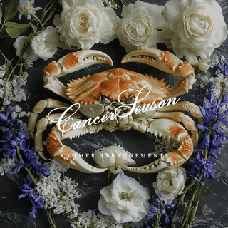 Cancer Season Floral Workshop: July 12, 2025 | 10:30 AM - 12:00 PM - Plum Sage Flowers