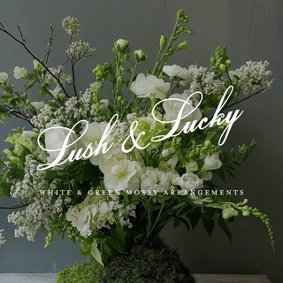 Lush & Lucky Floral Class: March 15, 2025 | 10:30 AM - 12:00 PM - Plum Sage Flowers