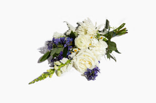 The Charlotte - Wrap (no vase) - Plum Sage Flowers